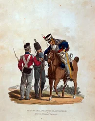 3e Hussards, Infanterie et Infanterie Légère, Légion Allemande du Roi, du 